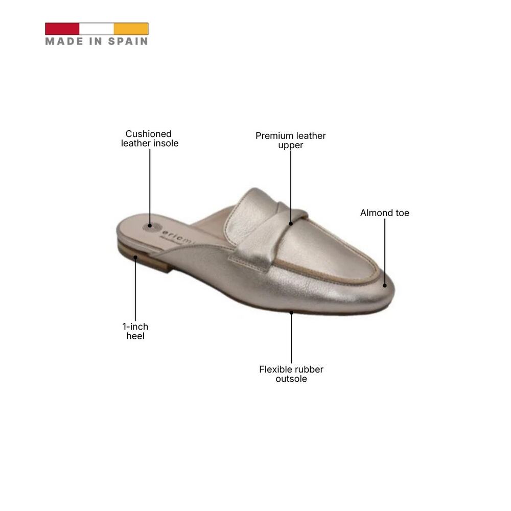 ERIC MICHAEL QUINN WOMEN'S SANDAL in Gold - Picture 3 of 4